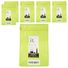 喝茶閒閒 三角立體茶包 茉莉綠茶, 淡雅茉莉香, 清爽綠茶, 熱沖冷泡皆適宜, 茶包設計, 方便攜帶, 2.5g, 30包, 6袋