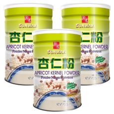 SUNWAY 鄉味 500g 濃郁杏仁粉 豆漿/穀粉搭配 無添加防腐劑/色素/香精 素食, 3罐