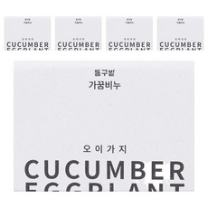 donggubat 洗臉皂 小黃瓜茄子, 100g, 5個