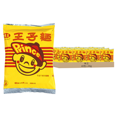 味王 王子麵 原味, 40g, 40包