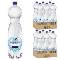 SAN BENEDETTO 聖碧濤 義大利氣泡礦泉水, 1.5L, 12瓶