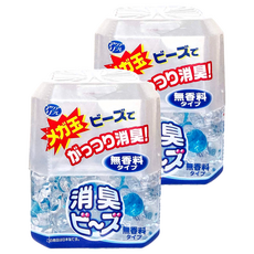 Lion Chemical 獅子化學 AQUAREFRE 大型除臭晶球 無香, 320g, 2盒