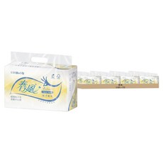 春風 抽取式擦手紙巾, 5包, 16袋