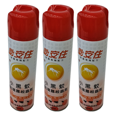 必安住 自動噴霧殺蟲劑, 600ml, 3瓶