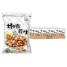 味覺生機 黃粒紅 味覺生機 椒麻花生, 160g, 24包