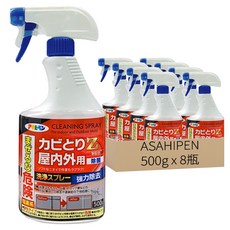ASAHIPEN 日本一番Z 浴室/磁磚縫/水泥牆壁去霉除垢劑, 500g, 8瓶