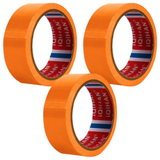 iQIHAN 高黏度強力布膠帶, 深橙色, 3入