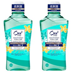 Ora2 愛樂齒 me淨白清新漱口水 白茶花香 460ml, 2瓶