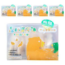 森林麵食 森林寶寶麵 竹山蕃薯, 100%食材 無鹽低鈉 無色素 無防腐劑添加, 320g, 5盒