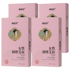 楠陽艾 第3代女性調理專用艾柱 加粗加量 60顆, 4盒