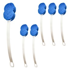 OO 生活輔具 長柄洗澡刷, 柔軟海綿, 嚴選ABS材質, 防水防潮, 單一顏色, 1支, 6支