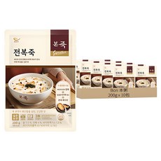 Bonjuk 本粥 即食鮑魚粥, 200g, 10包