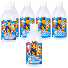 Lab52 齒妍堂 兒童含鈣健齒漱口水 汪汪隊聯名款 泡泡糖口味, 獨家3重鈣配方, 全方位清潔, 300g, 6瓶