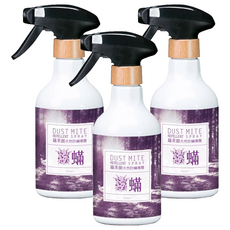 HUKUROU 福來朗 天然防蟎噴霧, 500ml, 3瓶