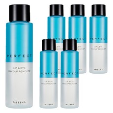 MISSHA 台灣公司貨 完美眼唇卸妝液, 155ml, 6瓶