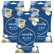 AMAZE 森林擴香 礦石香氛包 3包, 龍涎蔚藍中性淡香水, 60g, 3盒