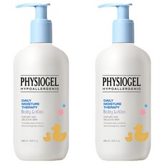 PHYSIOGEL 潔美淨 層脂質嬰兒潤膚乳液, 400ml, 2瓶
