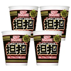 NISSIN 日清 CUP NOODLE 合味道 辛辣担担麵 87g, 4入