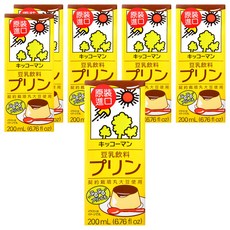 KIKKOMAN 龜甲萬 豆乳 布丁風味, 200ml, 6入