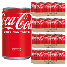 Coca-Cola 可口可樂 迷你罐原味套裝，隨時暢快，獨特美味，自1886年傳承, 200ml, 96罐