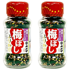 龜谷 梅子飯友, 日本原裝進口, 輕鬆調味超方便, 罐裝易保存, 梅子風味超下飯, 適用伴飯,沙拉,壽司等料理, 48g, 2瓶