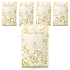 GreenMarket 菓青市集 杏仁片/光中杏/堅果/南杏 300g*5包 (健康零食、烘焙食材)