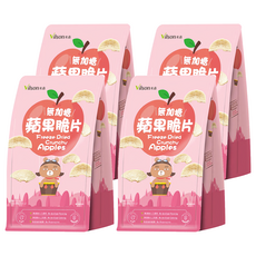 Vilson 米森 無加糖蘋果脆片 天然健康零食, 40g, 4袋