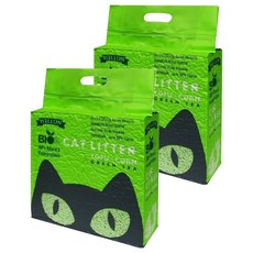 WELLON 威龍 BIO 細顆粒2.0 豆腐貓砂, 綠茶, 2.5kg, 2包