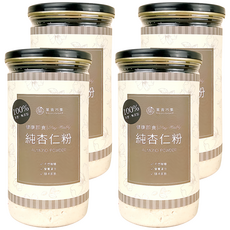 GreenMarket 菓青市集 杏仁粉 天然無添加 營養豐富 口感細膩 沖泡烘焙皆宜, 300g, 4罐