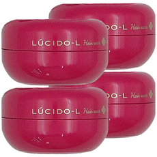 LUCIDO-L 樂絲朵 蓬鬆持久O型腊(小) P-32894, 超強塑型力 O字型頭頂蓬鬆感維持, 20g, 4個