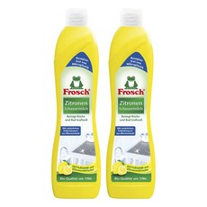 Frosch 德國小綠蛙 檸檬廚房清潔劑 高效清潔 迅速去汙 持久清香 愉悅空間氛圍 厨房、浴室、寢室通用, 500ml, 2瓶