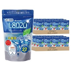 novopin 袋裝漱口水 舒爽薄荷, 12ml, 44入