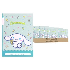 PInK MAnGO Sanrio 初級筆記本 無題 寬行 17行, 帕恰狗, 10本