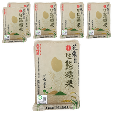 天生好米 花東生態糙米 台灣花蓮產, 1.5kg, 6包