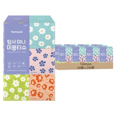 TAMSAA 迷你面紙, 6個, 4組