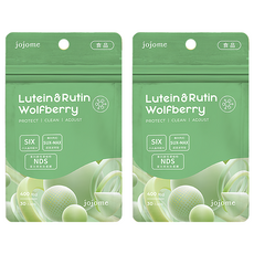 jojome Lutein & Rutin Wolfberry 晶晰力膠囊 保護/清潔/調節 每包含400 mg, 30顆, 2包