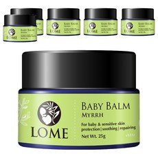 LOME 親子沒藥舒緩膏, 嬰兒及敏感肌適用, 保護 | 舒緩 | 修復, 25g, 6罐