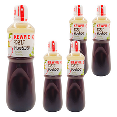 kewpie 和風芥末沙拉醬, 1L, 5瓶