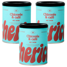 cherico 天然菊苣咖啡 咖啡風味, 80g, 1入, 3罐