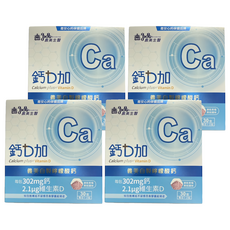 義美生醫 鈣D加 3g 30包, 4盒