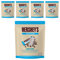 HERSHEY'S 好時 巧酥可可風味片 經典口味 酥脆餅乾與濃郁可可的完美結合, 153g*5袋