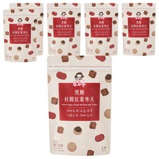 Medolly 蜜思朵 黑糖桂圓紅棗寒天 獨立包裝 Q彈寒天, 15顆, 17g, 6袋