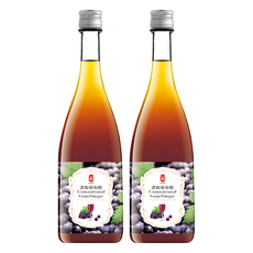 e.Ben 一本 濃縮葡萄醋 玻璃瓶精裝盒 500ml, 2瓶