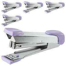美克司 MAX 新型釘書機 HD-10 粉彩紫, 5個
