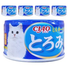 INABA CIAO 啾嚕 多樂米特濃湯罐 A-113 (鰹魚+雞肉+柴魚片口味) 80g, 鰹魚+雞肉+柴魚片口味, 5罐