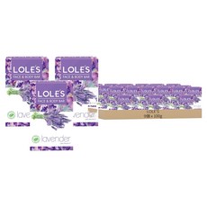 LOLE'S 草本護膚潔顏皂 (薰衣草) 100g Set 3, 9個