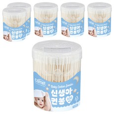 comet 新生兒棉花棒, 300支, 6盒