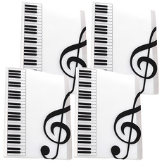 音樂資料夾 A4 80頁 透明, 4個