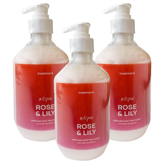 JUL7ME 七月爾美 香水潤髮乳 玫瑰與百合 500ml, 3瓶
