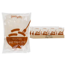 gomgom 蒟蒻年糕條 低卡路里 Q彈美味 每包只有22大卡, 180g, 16包
